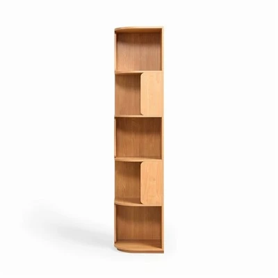 Librería esquinera de 5 estantes